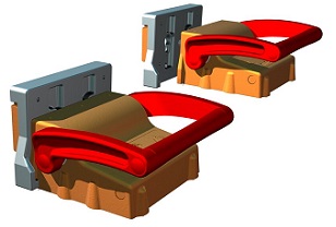 Flexible Precast Formwork system magnetic clamps